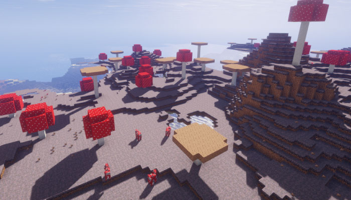 キノコ島(ムーシュルーム島)-Mushroom Island