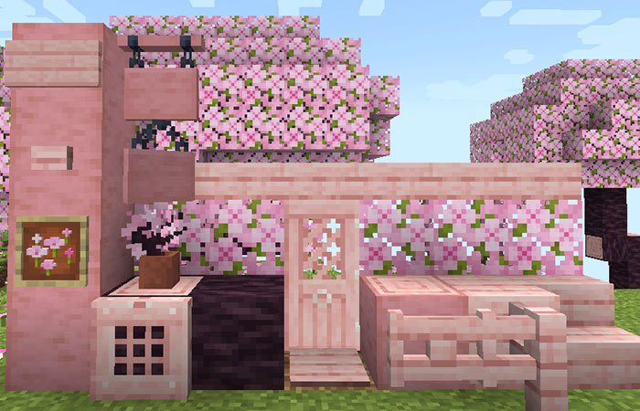桜関連の新ブロックの見た目