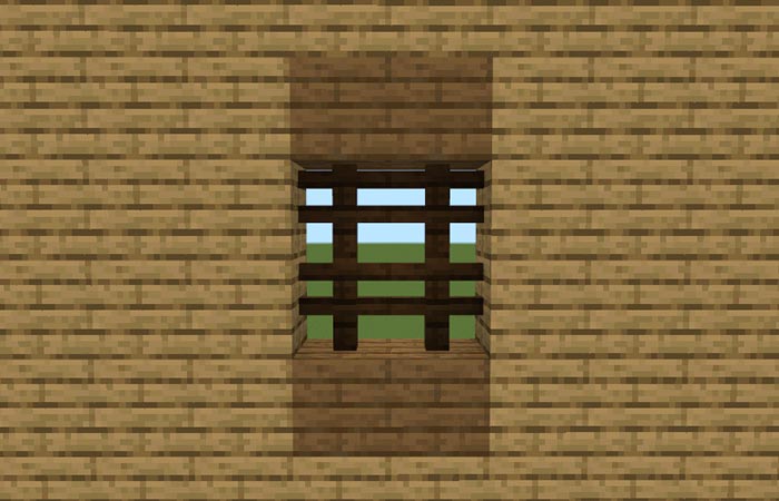 フェンスの窓