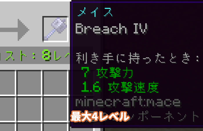 Breachの最大レベル